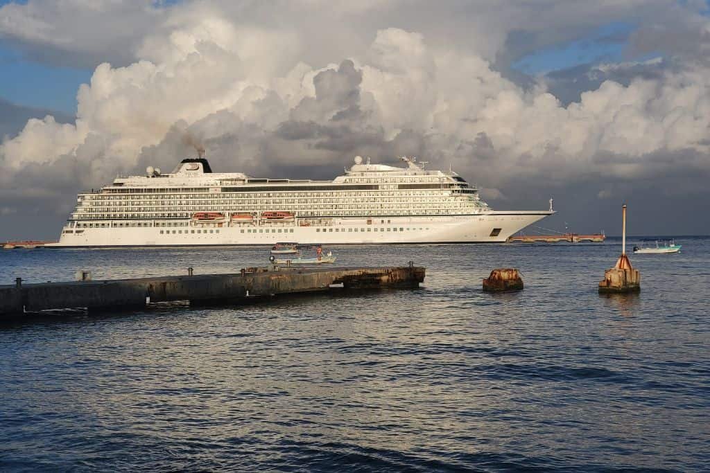 A Viking Cruise Ship