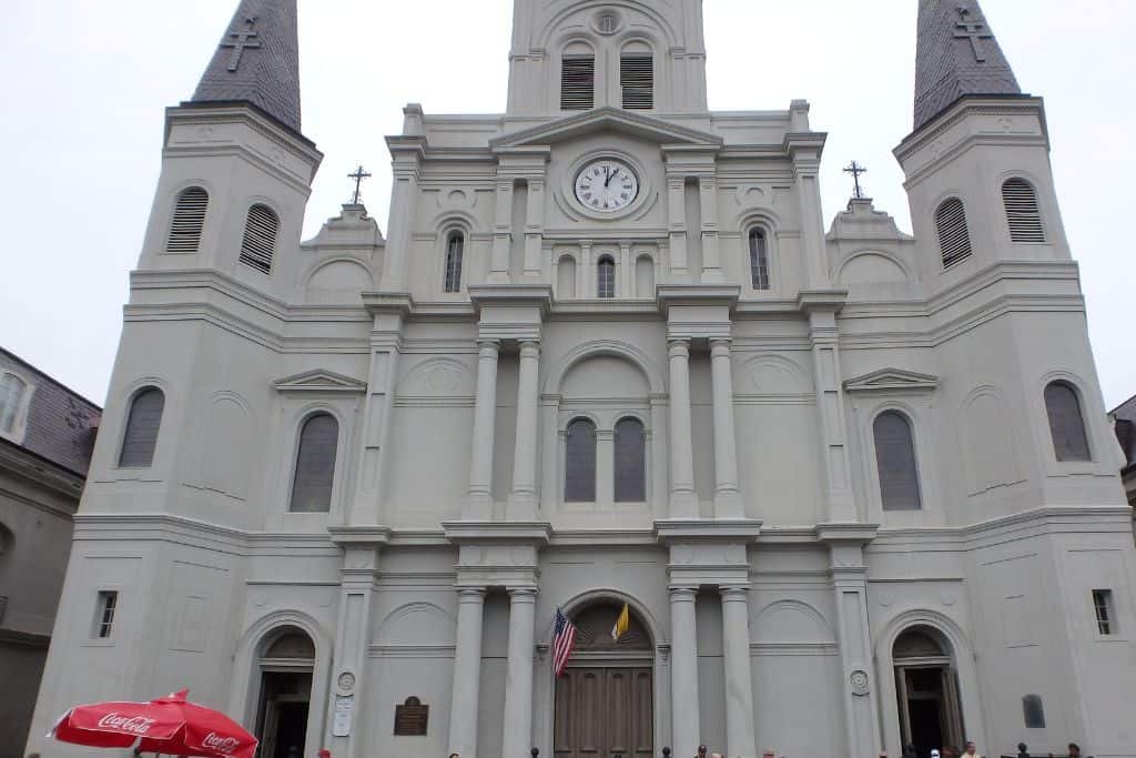 The Cathedral in New Orleans.