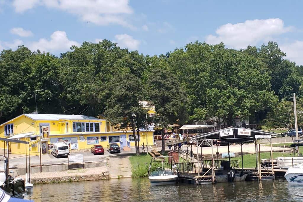 Lake of the Ozarks in Missouri.