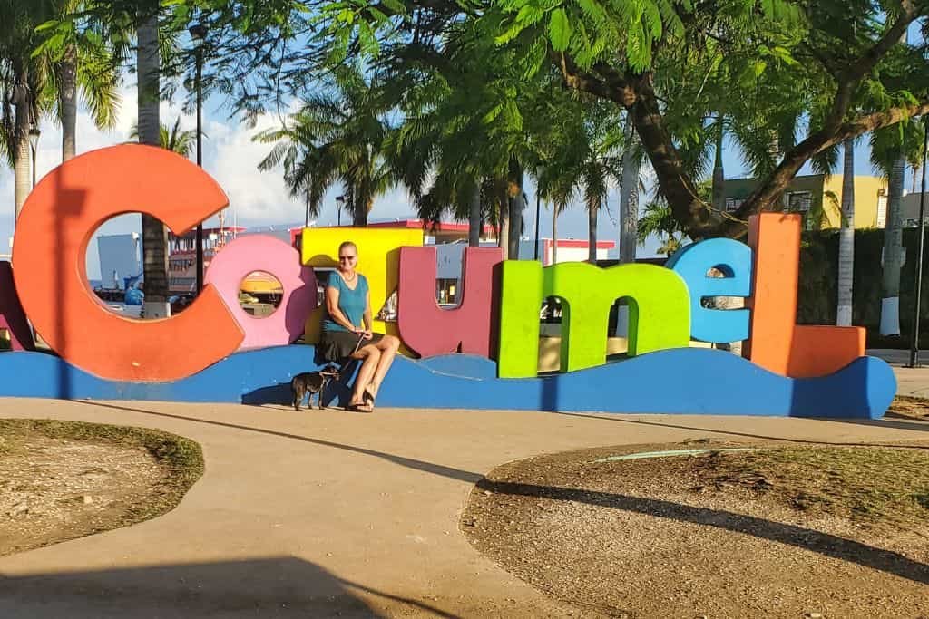 Cozumel sign
