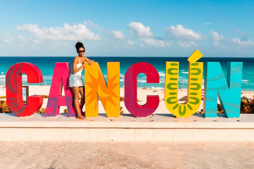 Cancun sign